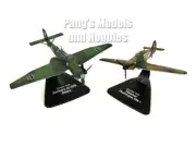 Set of 2: Hurricane vs Stuka - Dunkirk 19401/72 Scale Diecast Model