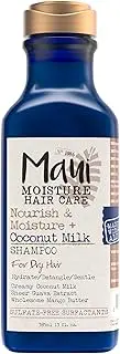 Maui Moisture Nourish & Moisture + Hydrating Coconut Milk Shampoo For Dry Hair 385mL