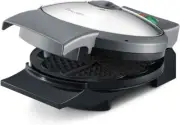 Breville the Crisp Control Waffle Maker, Brushed Stainless Steel, BWM250BSS