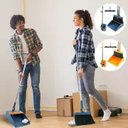 3Pcs Floor Sweeping Set with Long Handle 180°Rotating Floor Broom Squeegee✉♜