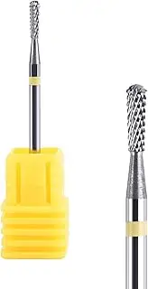 KADS Diamond Nail Drill Bit Nail Art Drill Bit Electric Nail File Drill Bit Coarse Carbide Drill （Extra Fine）