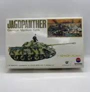 Nitto Kagaku Jagdpanther German Medium Tank 1/76 Scale No. 3 Model Kit Japan New