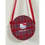 HELLO KITTY 三麗鷗凱蒂貓/KT/KITTY兒童 斜背包 日本帶回 韓國製造