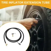 1 Set 78.74" 15.5mm OD Tire Inflator Extension Tube 0.305inx32TPI for Car Bike