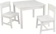 Aspen Wooden Table and 2 Chairs, Kids Table and Chair Sets, Children'S Playroom/