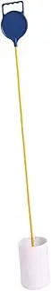 Oshhni Portable Golf Putting Green Flag and Hole Cup Backyard Practice Golf Flagstick Golf Flagpoles Golf Pin Flag Hole Cup Set for Home Golfing