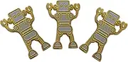 [Novel Merk] Robot – Technology Lapel Pin, Hat Pin & Tie Tack Set - with Clutch Back