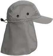 [MCap] Outdoors Sun Protecting Flap Hat- Grey