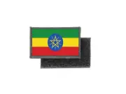 Flag patch printed badge country ethiopia