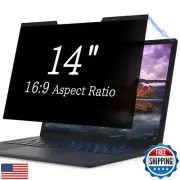 Magnetic Laptop Privacy Screen 14 Inch for 16:9 Computer Monitor, Removable 1
