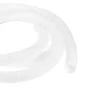 25ft 2 Inch White Wire Loom Split Tubing Cord Protectors Flexible Conduit