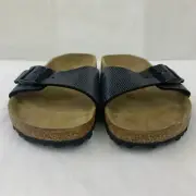 Birkenstock New w/ Box Madrid Magical Metallic Midnight Birko-Flor R Select Size