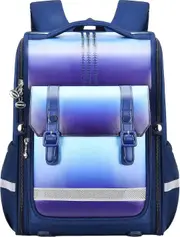 Backpack for Boys, Kids Bookbags Preschool Kindergarten Dinosaur Backpacks Elementary School Bag (Large, Blue)