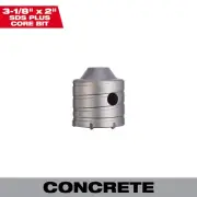 Milwaukee SDS-Plus Masonry Core Bit, 3 1/8in. Diameter, Model# 48-20-5235