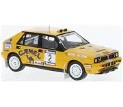 IXO 1:43 Scale Lancia Delta Integrale 16V #2 Camel Barum Rally 1990 Ferjancz