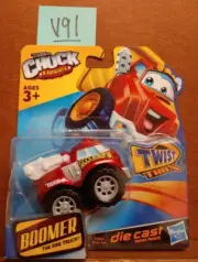 TONKA CHUCK & FRIENDS TWIST TRAX Die Cast Fire Engine TRUCK TOY 2012 BOOMER NEW