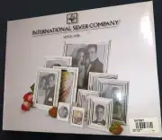 International Silver Company Set Of 10 Picture Frames Assorted Sizes NIB
