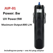 SUNSUN UV Sterilizer Filter Recycl Air Pump 800 L/H Multifunctional Fishbowl