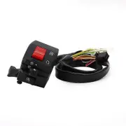 For Suzuki GN250 GN 250 Motorcycle Handlebar Control Switch Horn Turn Signal Headlight Electrical Start Switches With Harness Right Side