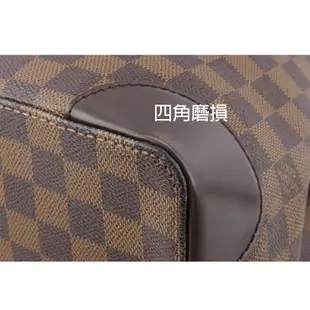 二手商品8.5成新_LV Hampstead PM 棋盤格帆布金牌肩背包