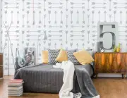 Aztec Arrows Pattern Stencil Home Wall Decorating Paint Art Craft Reusable