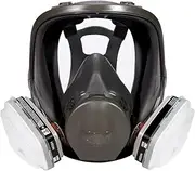 3M Full Face Paint Project Respirator, 68P71P1-DC, Size Medium, 1 each; pack, 2 packs; case
