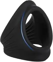 Silicone Penis Ring 3 in 1 Ultra Soft Stretchy Cock Ring Penis Enlargers, Sex Toy for Men & Couples, Premium Stretchy