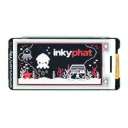 Inky pHat - eink raspberry pi - red/black/white