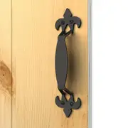 Black Sliding Barn Door Handle BH6 - Australia Barn Door Expert