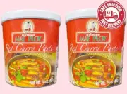 Mae Ploy Red Curry Paste, 2 Packs x400g = 800g. Authentic Thai.