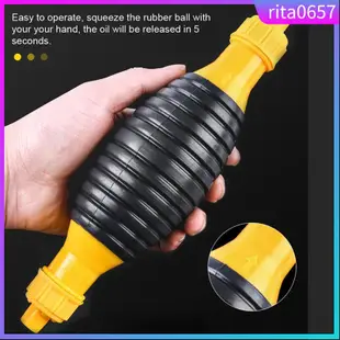 Universal Outdoor Car Oil Pump Portable Hand Rubber Ball Man