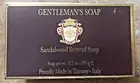 Gentleman's Soap Sandalwood Scented for Men 10.5 oz Bar Made in Tuscany Italy