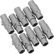 IWOWHERO Multipurpose Jewelry Making Supplies: 10pcs Magnetic Clasp Bracelet Necklace Connectors for DIY Projects