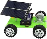 TOYANDONA Creative DIY Car Kit Handmade Solar Car Toy for Kids Learning About Science Physics