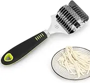 High Grade Stainless Steel Noodle Lattice Roller,Noodle Cutter,Non-Slip Comfort Handle,for Kitchen Cooking Tools