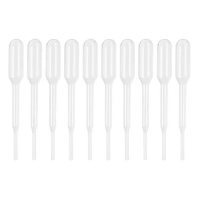 120pcs Plastic 0.2ml Pipettes Dropper Disposable Transfer Calibrated