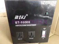 在飛比找Yahoo!奇摩拍賣優惠-【瑪太】電壓轉換器 ST-10000w 220V轉110V 