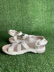 Dr Scholl’s Shoes Sustainable Comfort For All White Sandals Size 9M NWB