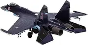 Replica Pre-Build Aircraf 1/72 for Scale Aircraft Model Alloy Fighter Sukhoi SU-35 Multi-Fighter Airplane Model Russian Air Force SU35 Aircraffort Gift Collection Collection Gift Display