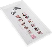 Boy Girl First Year Photo Frame Handprint Footprint Kit Growth Memory Frame