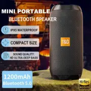 Outdoor Bluetooth Speaker Wireless Portable Waterproof Loud Stereo Bass USB FM