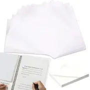 Tracing Paper Pad, 100 Sheets A4 Size, White Translucent Drafting Paper for P...
