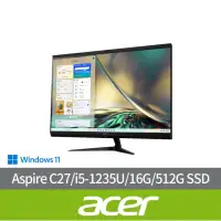 在飛比找momo購物網優惠-【Acer 宏碁】27型i5液晶電腦(Aspire C27-