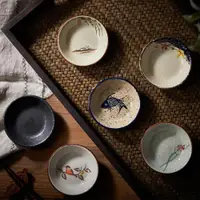 在飛比找ETMall東森購物網優惠-日式復古豉油碟陶瓷蘸醬