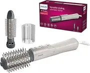 Philips AirStyler Series 7000 - Hair Styler with Rotating Volume Brush Made of Tourmaline Ceramic and 2 Styling Attachments (Model BHA710/00)