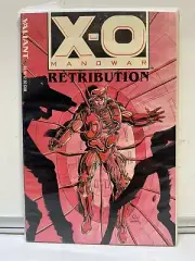 X-O MANOWAR: Retribution & X-O Database #1 Valiant Comics 1993 TPB