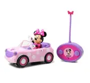 Disney Junior Minnie Mouse Roadster RC Remote Control Car Pink with Polka Dots