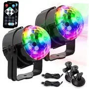 Disco Ball Party Lights Sound Activated Strobe Light with 13 ft USB Cable,