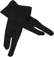 Sketching Glove Kit 4pcs Drawing Gloves for Drawing Tablet and Fine Art Black