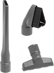 [UTIZ] Grey (36.5mm Diameter) 3-Piece Mini Tool Nozzle Kit For Sebo X Series C1 C2 TOTAL C3 X1 X1.1 X2 X3 X4 EXTRA X5 XP2 XP3 Vacuum Hoover Cleaners